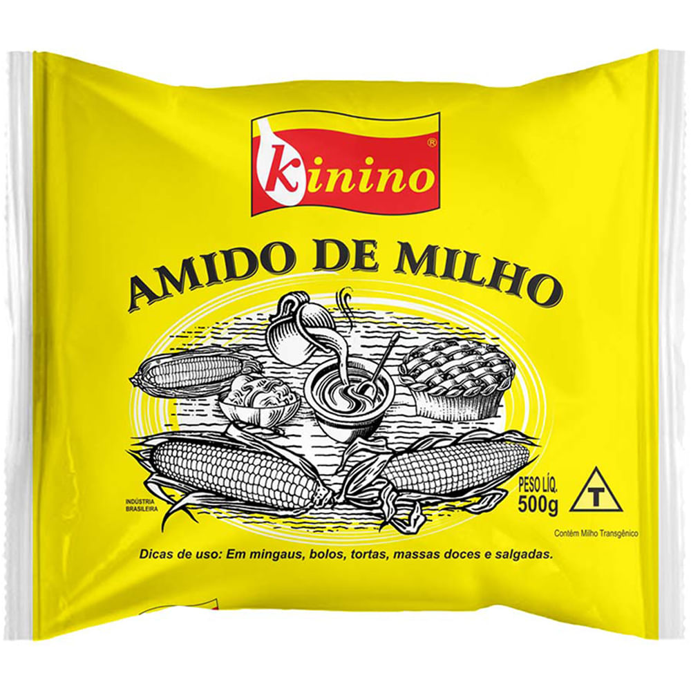 Amido de Milho Kinino 500g