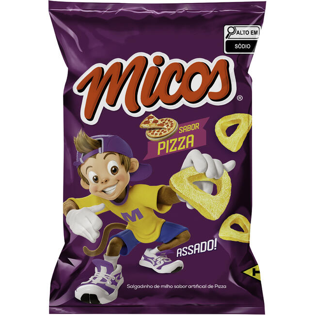 Salgadinho Micos Kids Pizza 30g