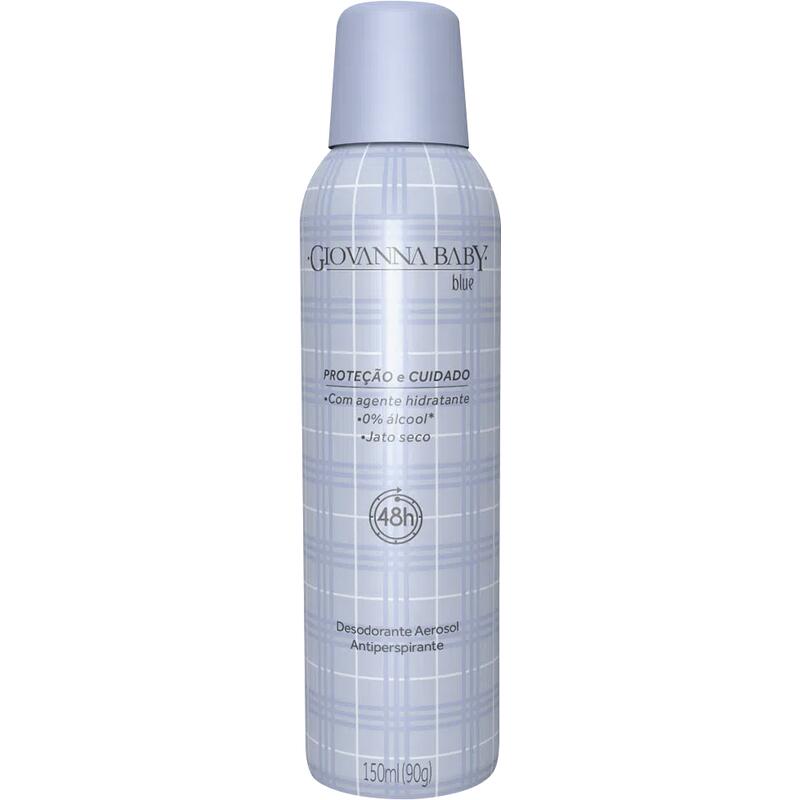 Desodorante Aerossol Giovanna Baby Blue 150ml