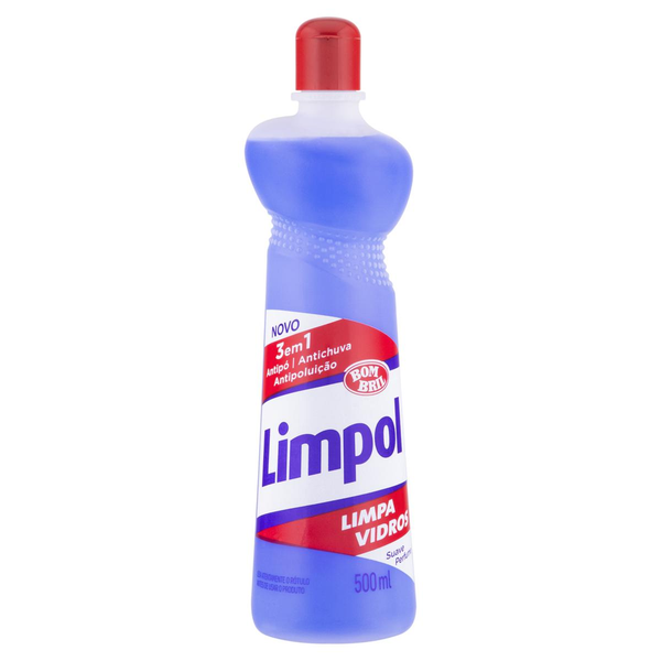 Limpa-vidros Limpol 500ml - Tradicional