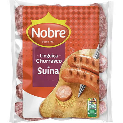 Linguiça de Carne Suína Nobre Congelada 1kg