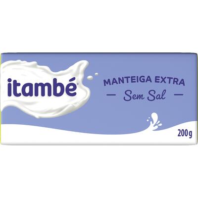Manteiga Itambé Sem Sal 200g