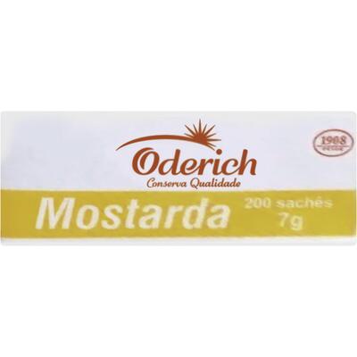 Mostarda Oderich Minissachê 200x7g