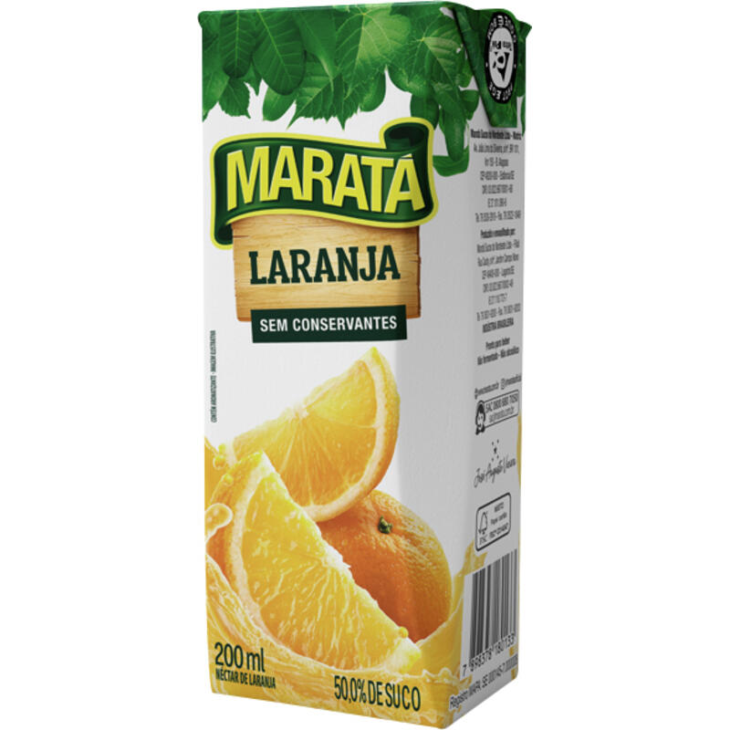 Suco Néctar Maratá Laranja 200ml