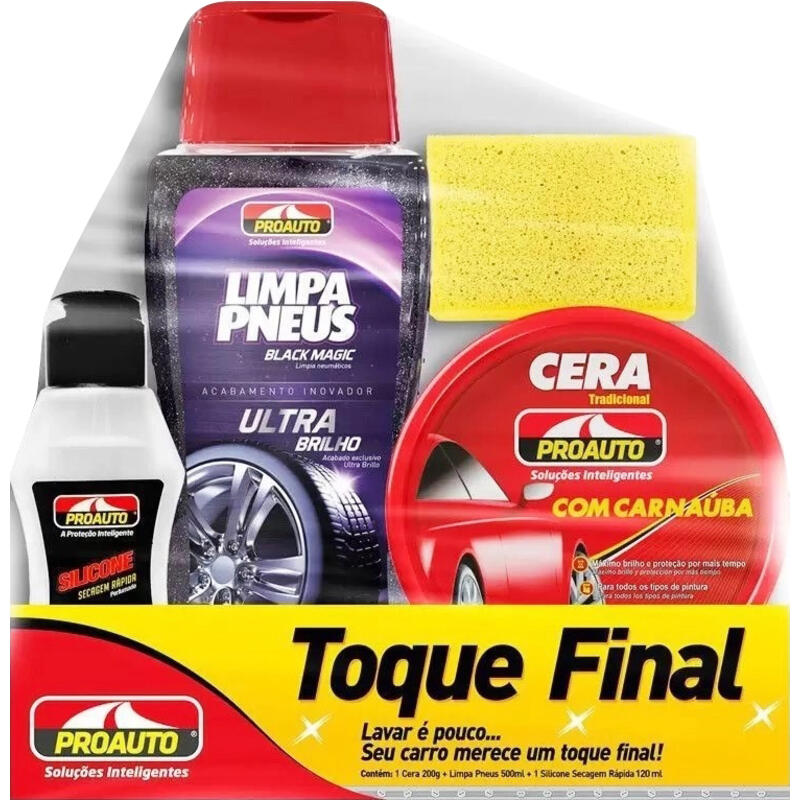 Kit Automotivo Proauto Toque Final