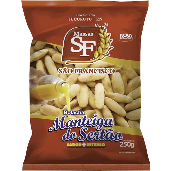 Bolacha São Francisco Manteiga do Sertão 250g