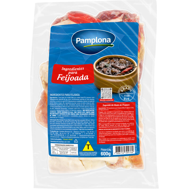 Kit Feijoada Pamplona 600g