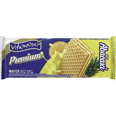 Biscoito Wafer Vitamassa Abacaxi 107g