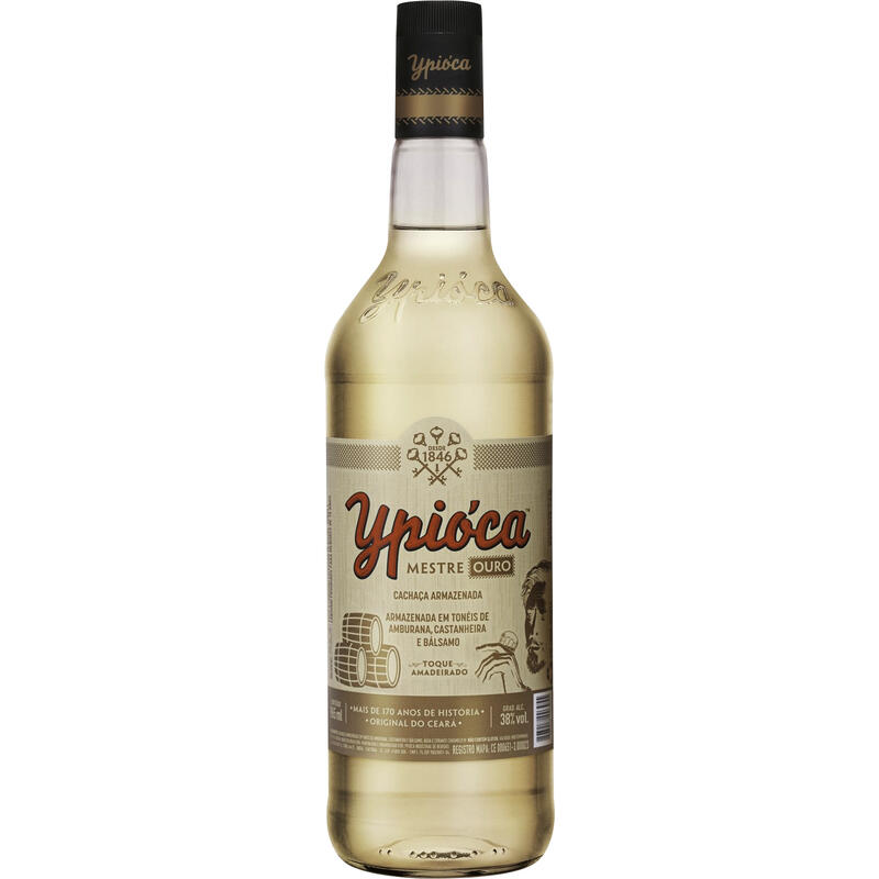 Cachaça Ypióca Mestre Ouro 965ml