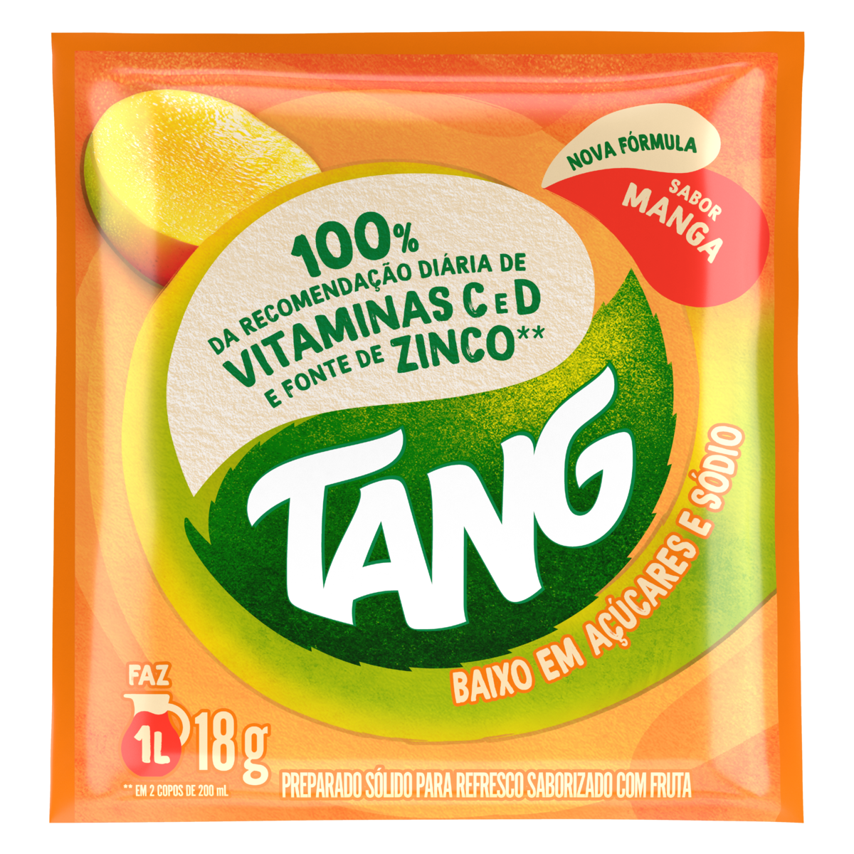Refresco em pó Tang Manga 18g