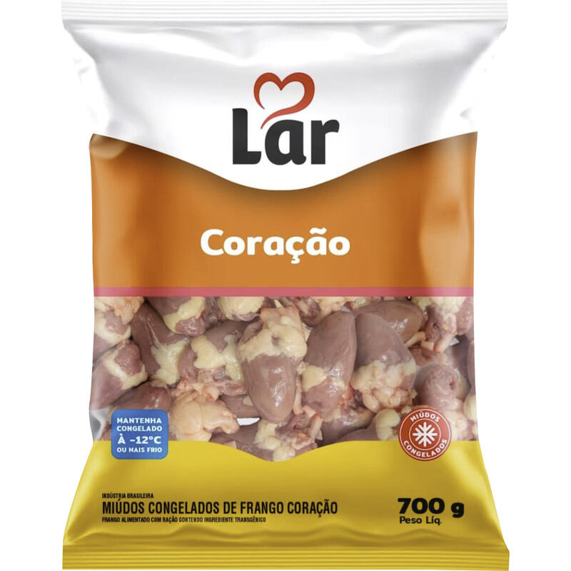 Coração de Frango Lar Congelado 700g