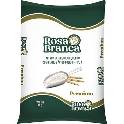 Farinha de Trigo Rosa Branca Premium 1kg