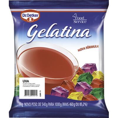 Gelatina Dr. Oetker Uva 1kg