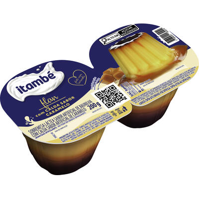 Sobremesa Itambé Flan com caramelo 200g
