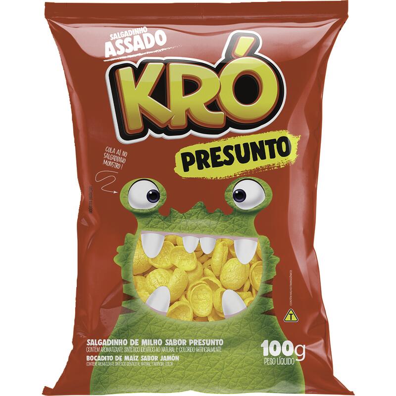Salgadinho Kró Presunto 100g