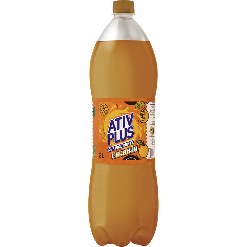 Refrigerante Ativ Plus Laranja 2L
