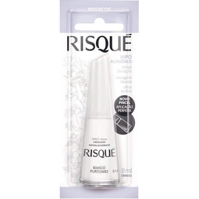 Esmalte Risqué Bianco Puríssimo un