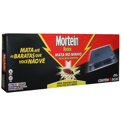 Iscas Mata Baratas Mortein 6 unidades