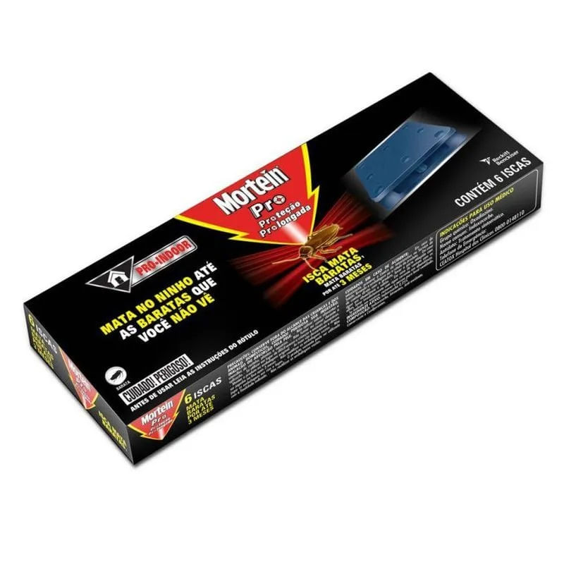 Iscas Mata Baratas Mortein 6 unidades