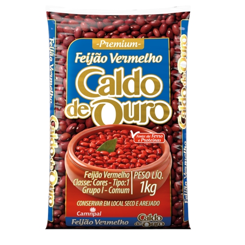 Feijão Caldo Ouro Vermelho 1kg