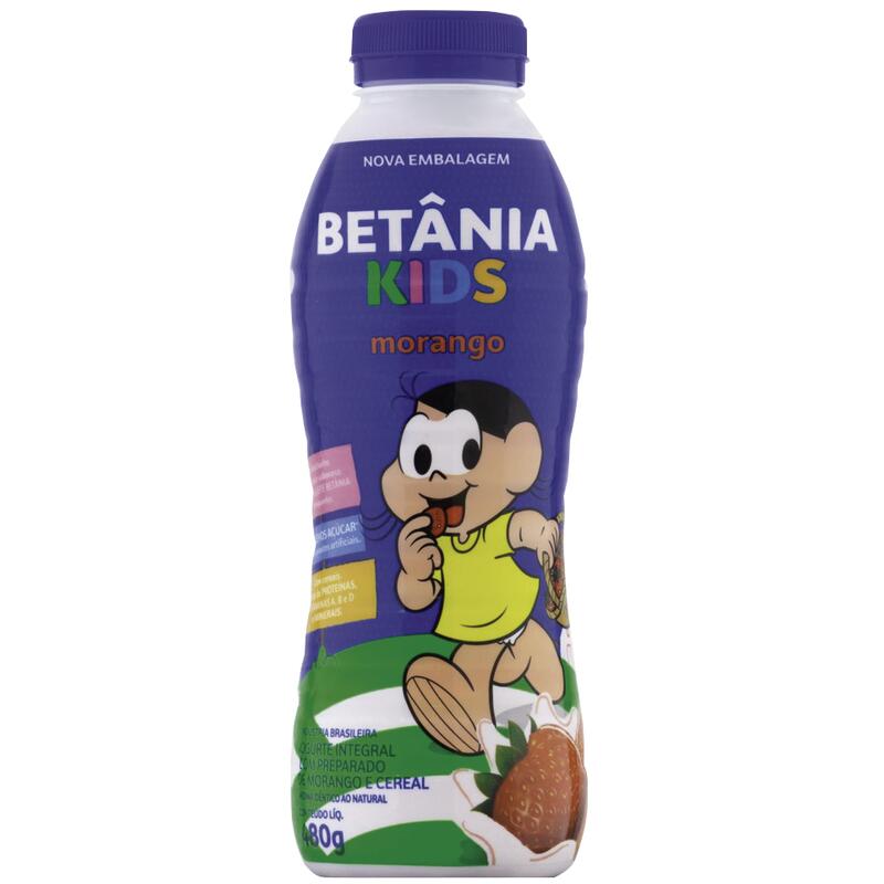 Iogurte Betânia Kids Morango 480g