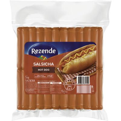 Salsicha Hot Dog Rezende Congelada 5kg