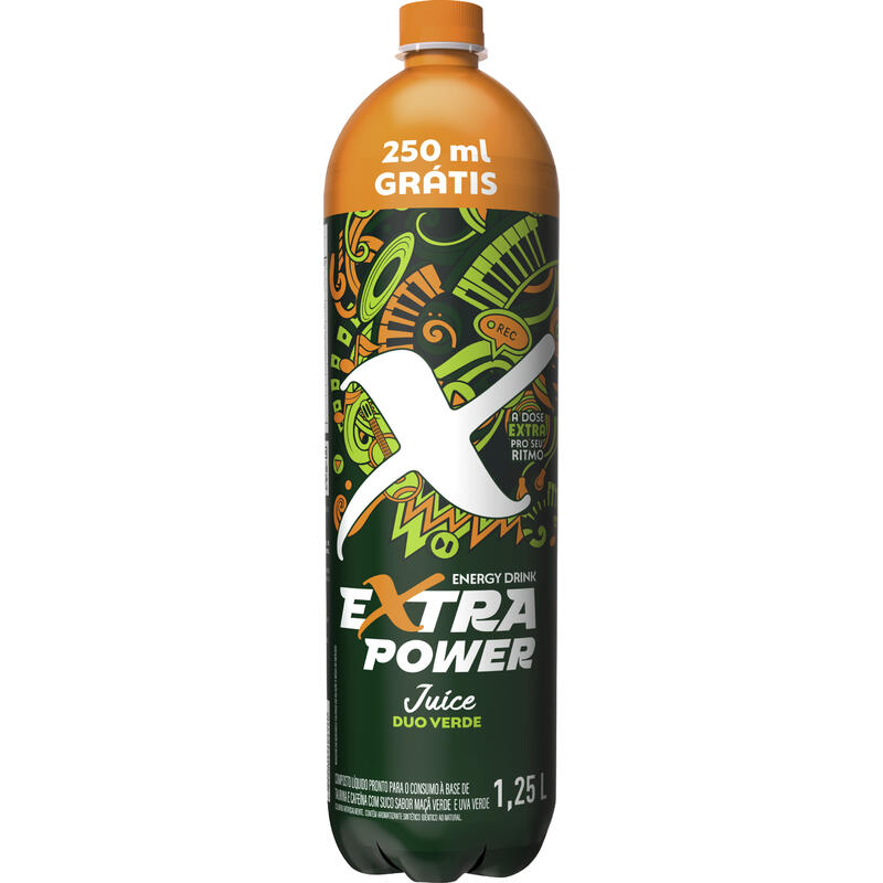 Energético Extra Power Duo Verde 1,25L