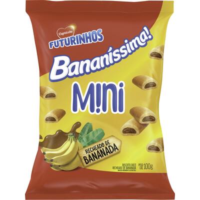 Mini Biscoito Futurinhos Bananíssima 100g