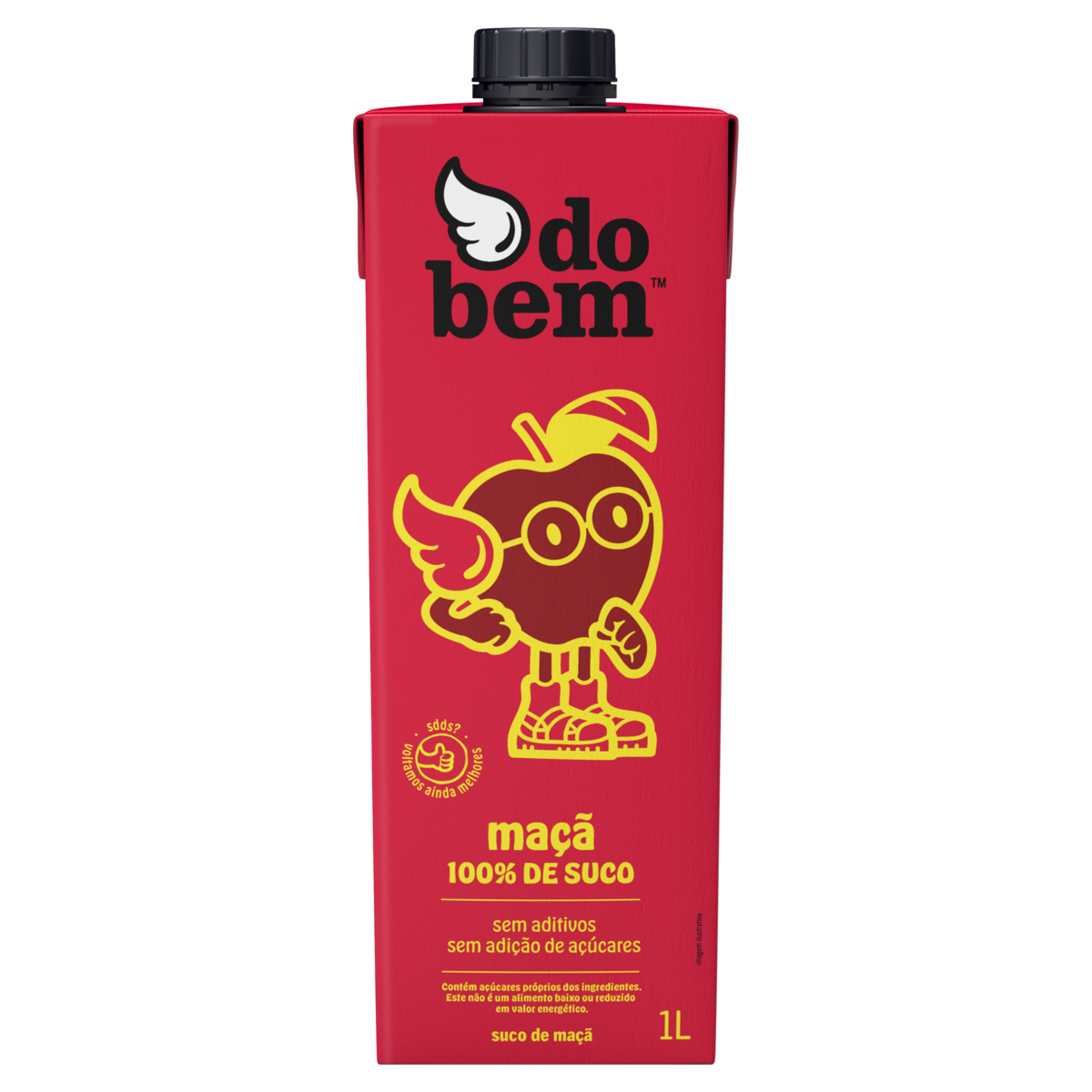 Suco Maçã Do Bem Caixa 1l