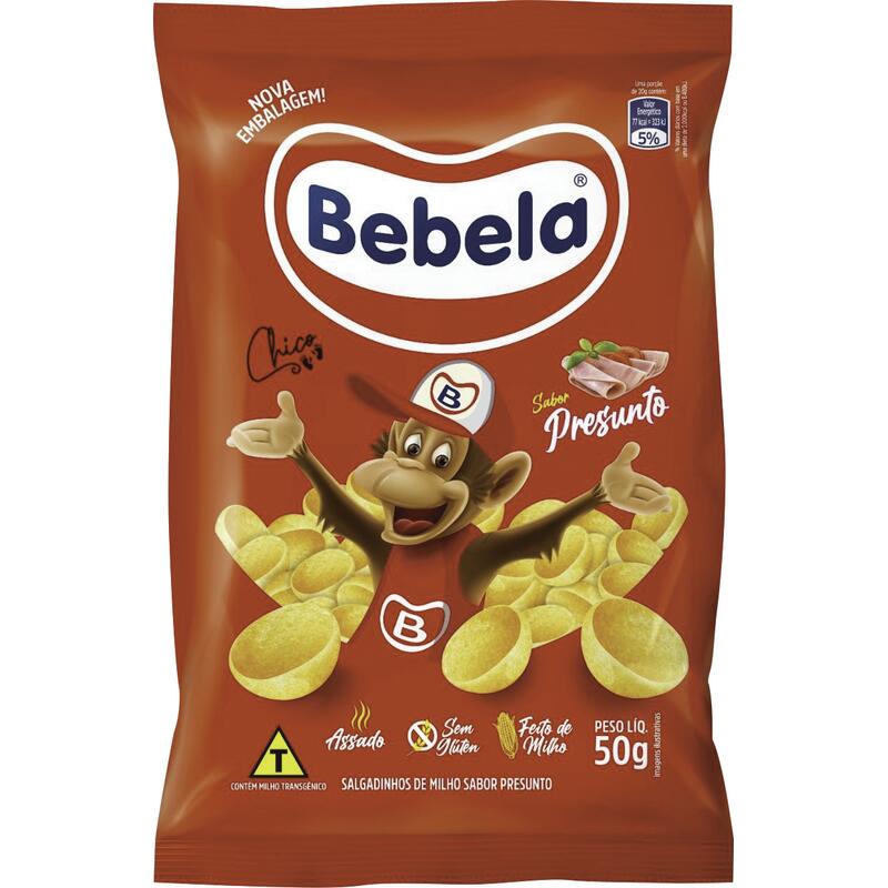 Salgadinho Bebela Presunto 50g