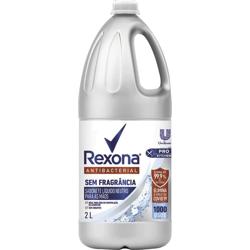 Sabonete Líquido Rexona Sem Perfume 2L