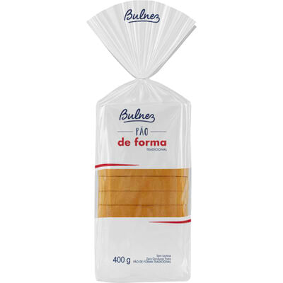 Pão de Forma Bulnez Tradicional 400g