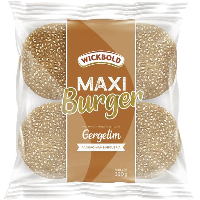 Pão de Hambúrguer Wickbold Com Gergelim 320g