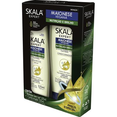 Kit Skala Shampoo + Condicionador Maionese Vegana