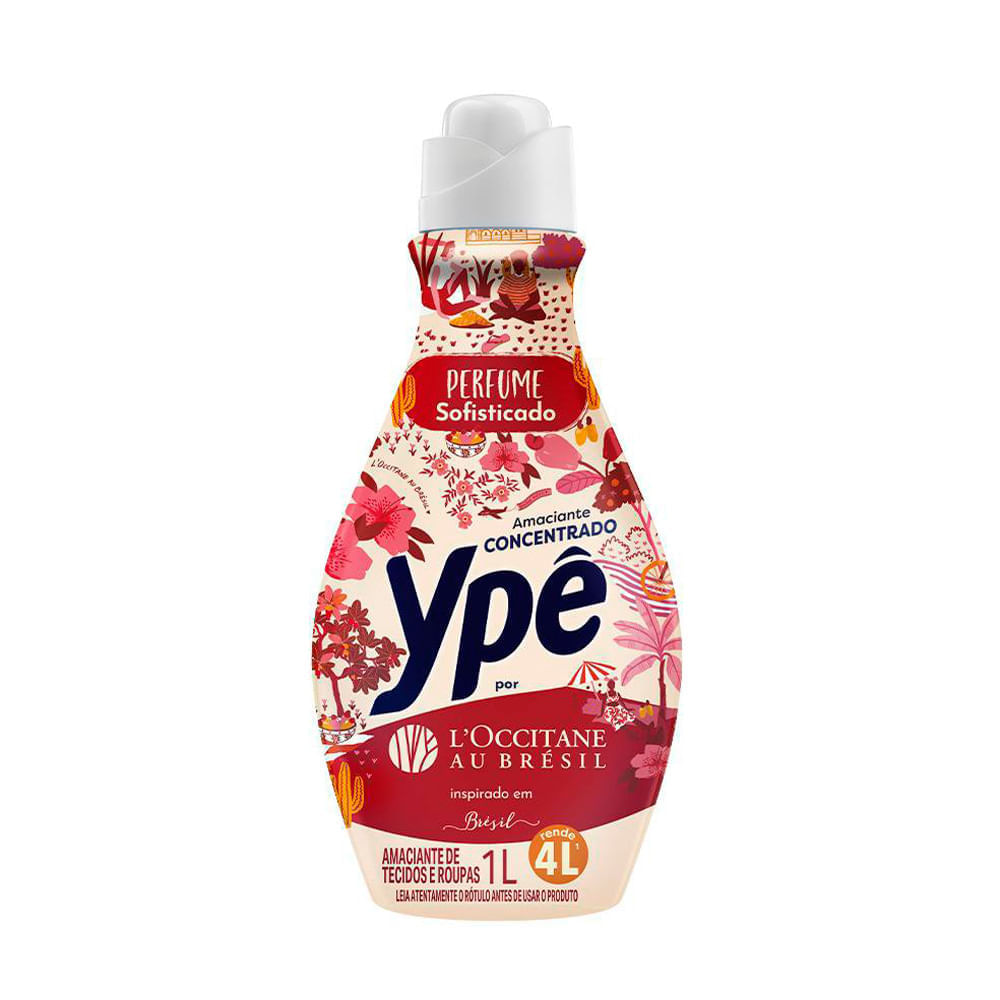 Amaciante Concentrado Ypê L'Occitane au Brésil 1 Litro