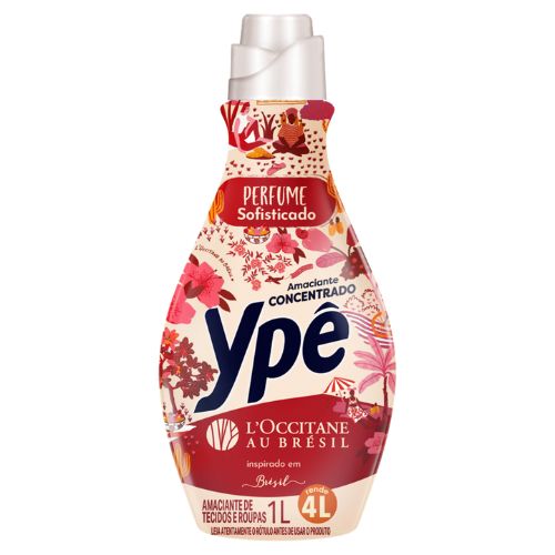 Amaciante Concentrado Ypê L'Occitane au Brésil 1 Litro