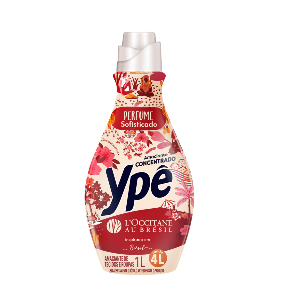 Amaciante Concentrado Ypê L'Occitane au Brésil 1 Litro