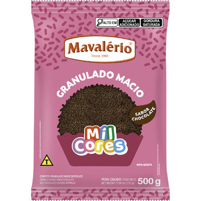 Chocolate Granulado Mavalério 500g