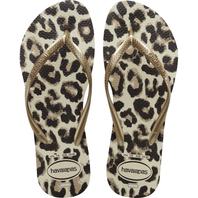 Sandália Animals Havaianas 39/40 Bege Par