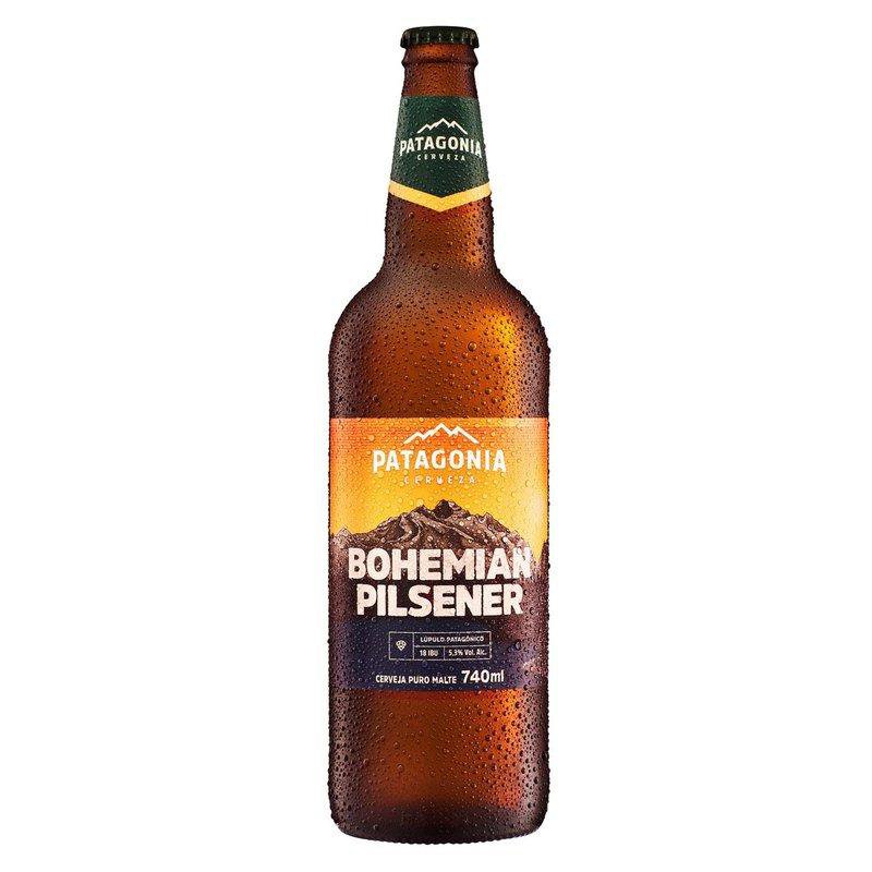 Cerveja PATAGONIA Bohemian Pilsener 740ml Garrafa