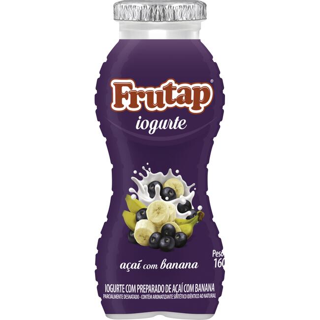 Iogurte Frutap Açaí com Banana 160g
