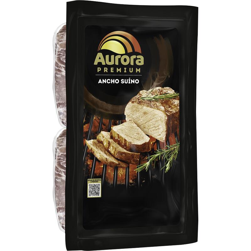 Ancho Suíno Aurora Premium Cong Preço por quilo no pacote