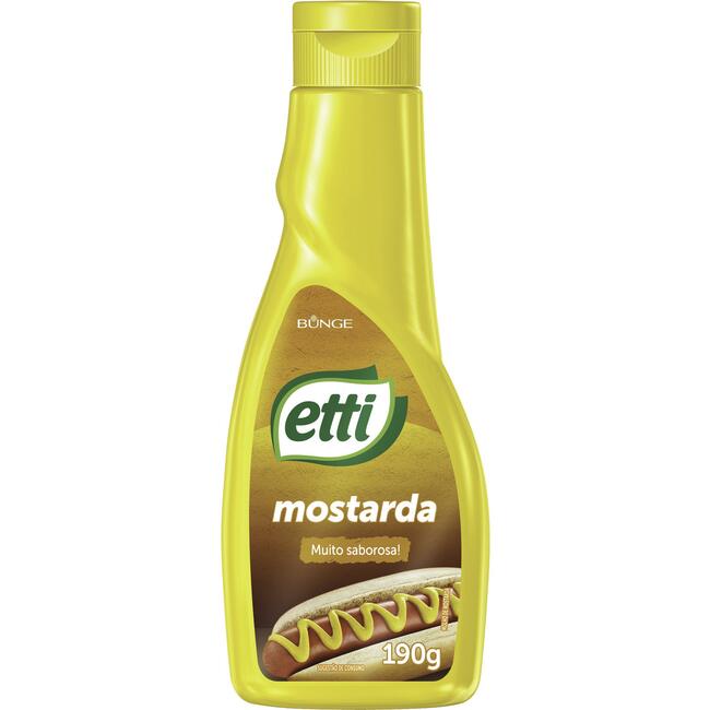 Molho de Mostarda Etti 190g