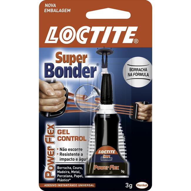 Cola Instantânea Super Bonder Power Flex 3g