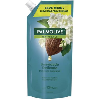 Palmolive Naturals Suavidade delicada Sabonete Líquido 500ml Refil