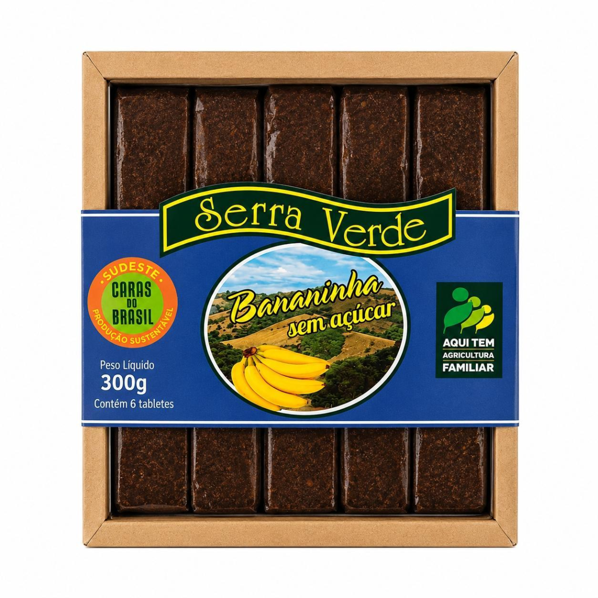 Bananinha Sem Açúcar Serra Verde 300g