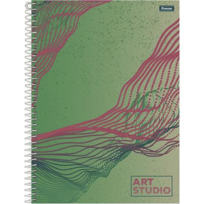 Caderno Foroni Art Studio 200 folhas un