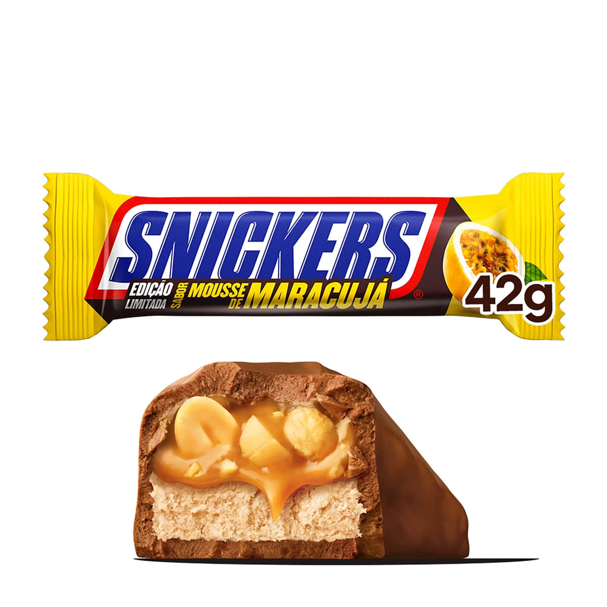 Chocolate Snickers Mousse de Maracujá 42g
