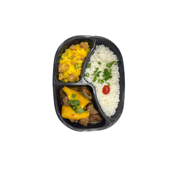 Pratos Prontos 360g - Arroz + Carne de Panela + Farofa Kg