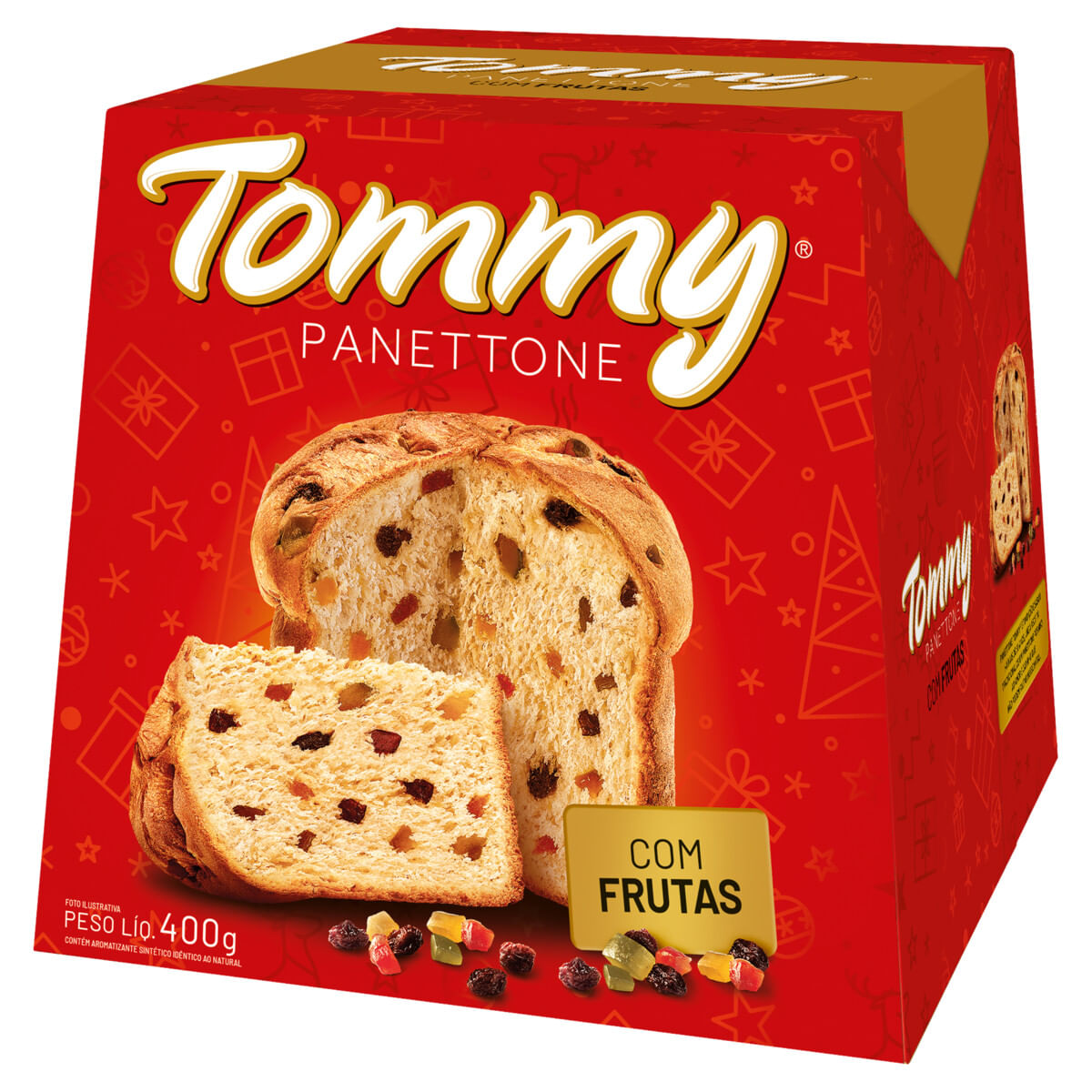 Panettone TOMMY Frutas 400g